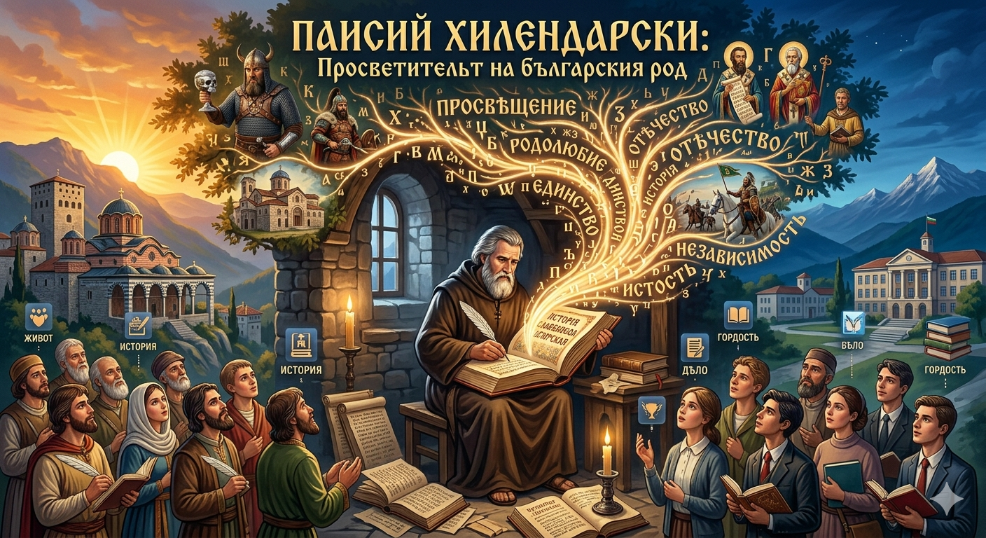 Преподобни Паисий Хилендарски